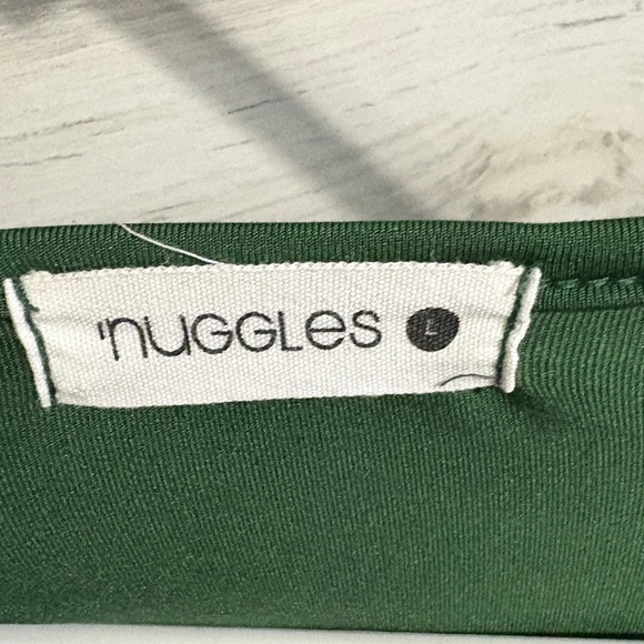 Nuggles Green Ruffled Top - Picture 3 of 4